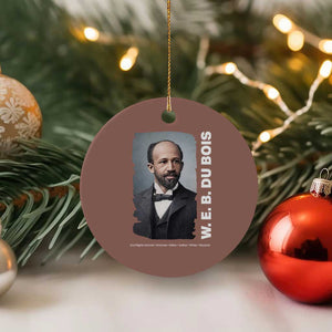 W E B Du Bois Ceramic Ornament Black Thought Leader And Intellectual Legacy TS12 1pc Mocha Print Your Wear