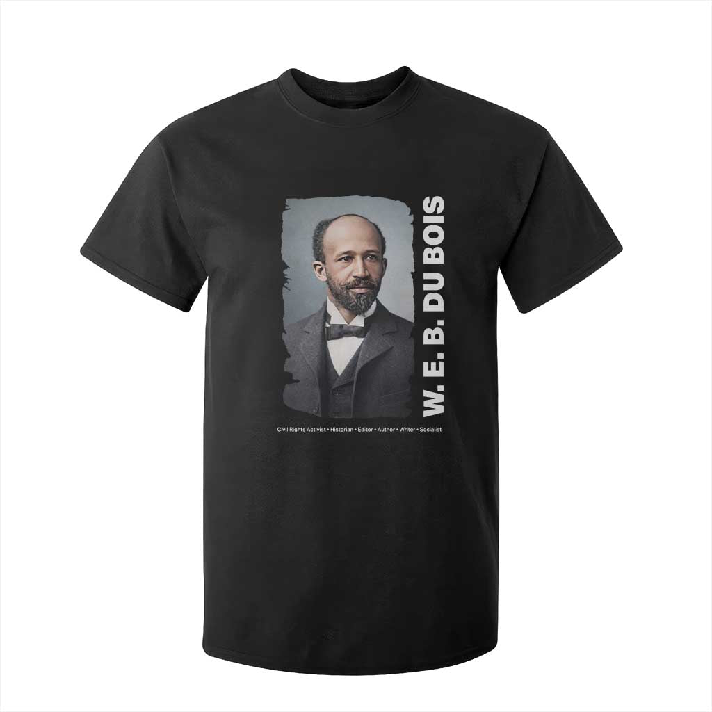 W E B Du Bois T Shirt For Kid Black Thought Leader And Intellectual Legacy TS12 Black Print Your Wear