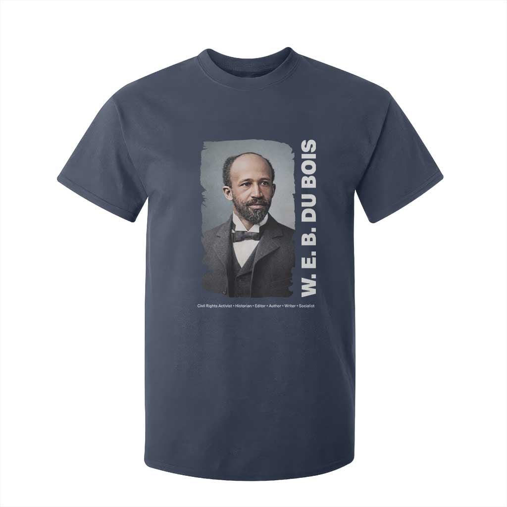 W E B Du Bois T Shirt For Kid Black Thought Leader And Intellectual Legacy TS12 Navy Print Your Wear
