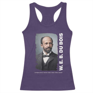 W E B Du Bois Racerback Tank Top Black Thought Leader And Intellectual Legacy TS12 Purple Print Your Wear