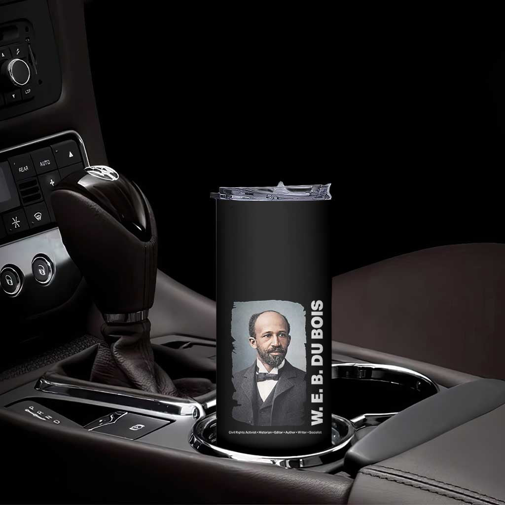 W E B Du Bois Skinny Tumbler Black Thought Leader And Intellectual Legacy TS12 Print Your Wear