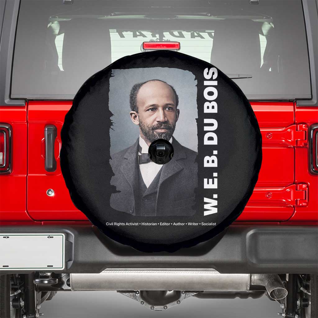 W E B Du Bois Spare Tire Cover Black Thought Leader And Intellectual Legacy TS12 Black Print Your Wear