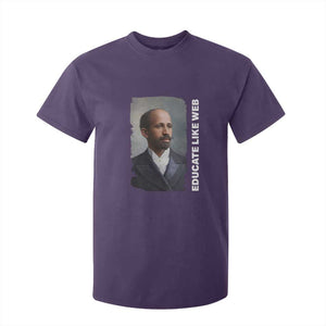 Educate Like W E B T Shirt For Kid African American Heritage TS12 Purple Print Your Wear