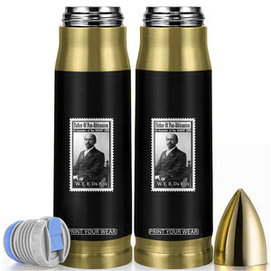 Vintage Stamp W E B Du Bois Bullet Tumbler Black Thought Leader TS12 Black Print Your Wear