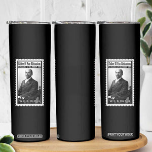 Vintage Stamp W E B Du Bois Skinny Tumbler Black Thought Leader TS12 Print Your Wear