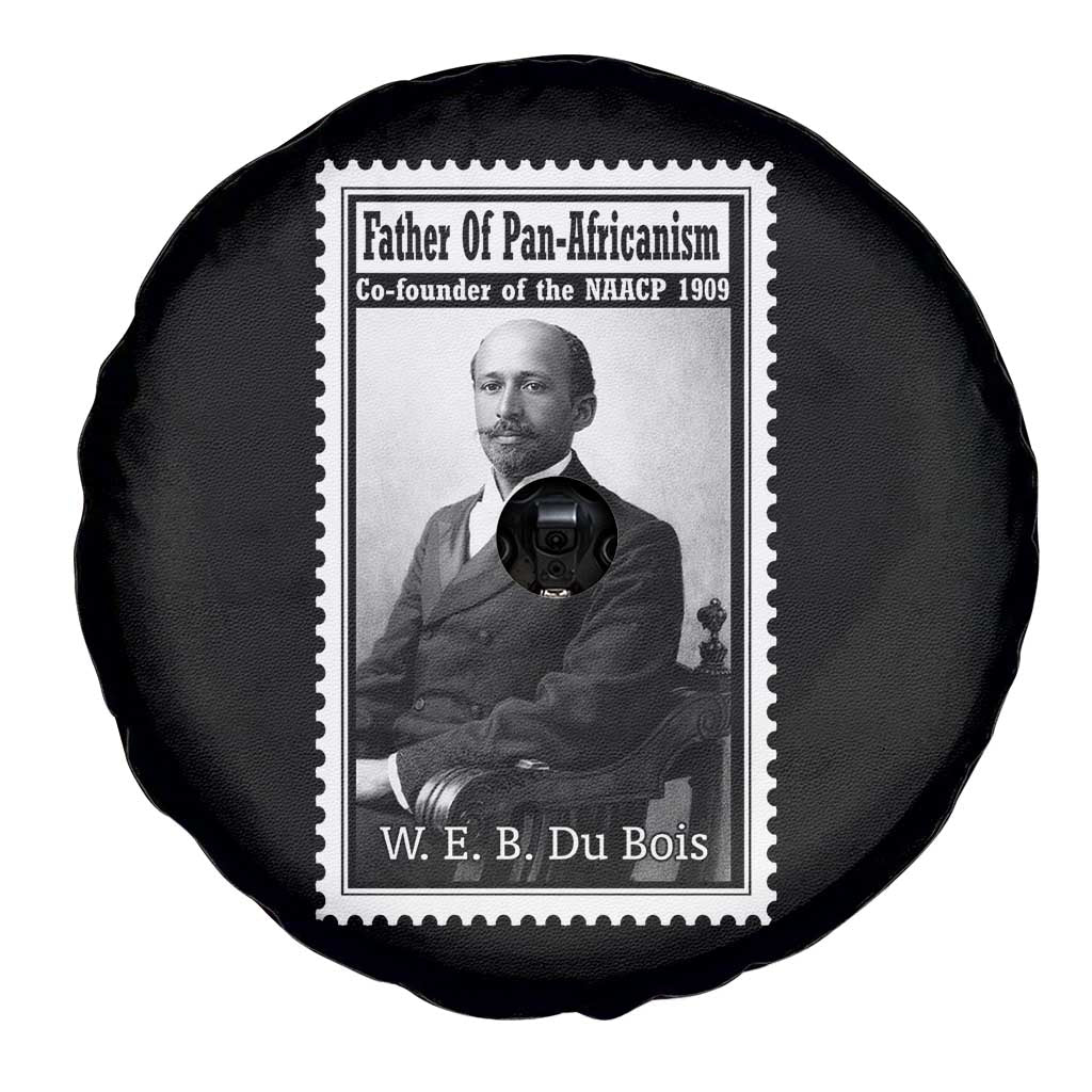 Vintage Stamp W E B Du Bois Spare Tire Cover Black Thought Leader TS12 Print Your Wear