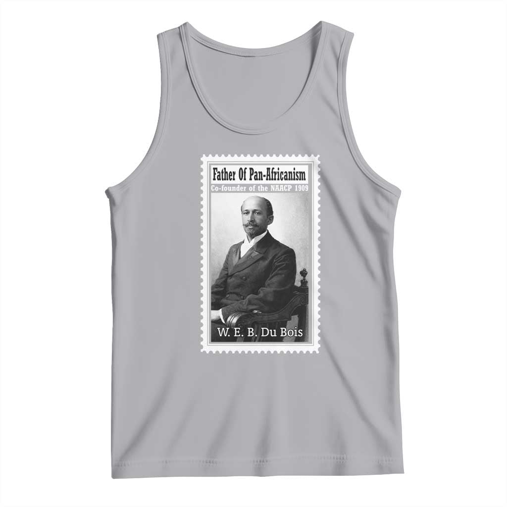 Vintage Stamp W E B Du Bois Tank Top Black Thought Leader TS12 Athletic Heather Print Your Wear