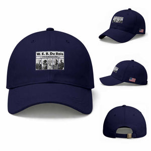 W E B Du Bois Quote Baseball Cap There Is But One Coward On Earth TS12 Baseball Cap Universal Fit Dark Blue Print Your Wear