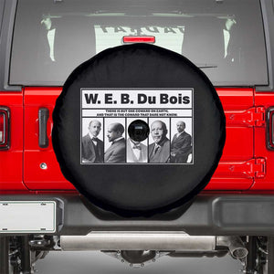 W E B Du Bois Quote Spare Tire Cover There Is But One Coward On Earth TS12 Black Print Your Wear