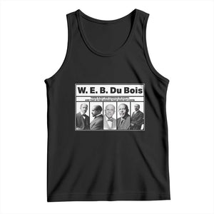 W E B Du Bois Quote Tank Top There Is But One Coward On Earth TS12 Black Print Your Wear