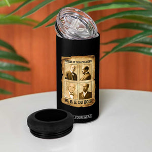 W E B Du Bois 4 in 1 Can Cooler Tumbler African American History Gift TS12 Print Your Wear
