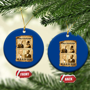 W E B Du Bois Ceramic Ornament African American History Gift TS12 1pc Blue Print Your Wear