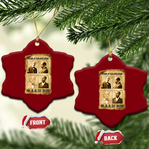 W E B Du Bois Ceramic Ornament African American History Gift TS12 Print Your Wear