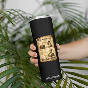 W E B Du Bois Skinny Tumbler African American History Gift TS12 Print Your Wear