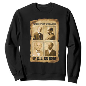 W E B Du Bois Sweatshirt African American History Gift TS12 Black Print Your Wear