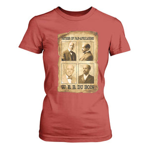 W E B Du Bois T Shirt For Women African American History Gift TS12 Red Print Your Wear
