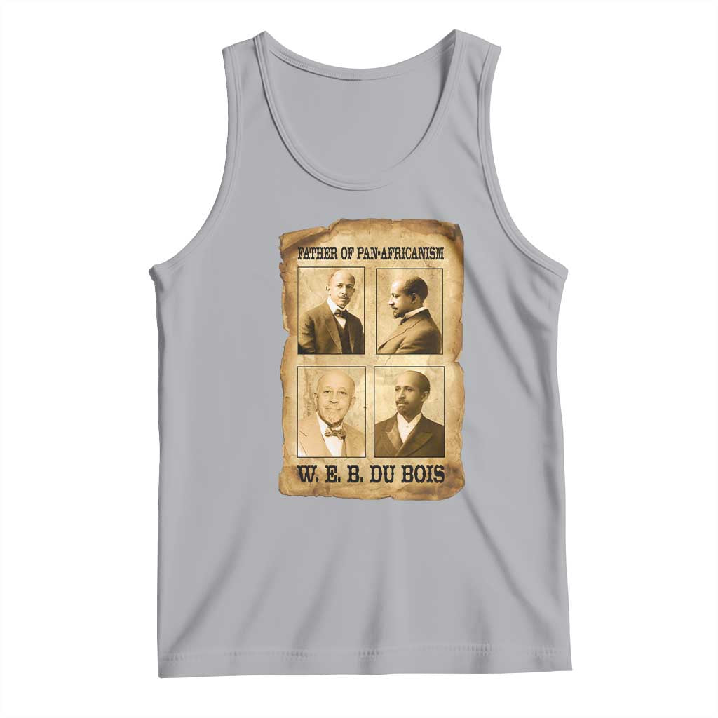 W E B Du Bois Tank Top African American History Gift TS12 Athletic Heather Print Your Wear
