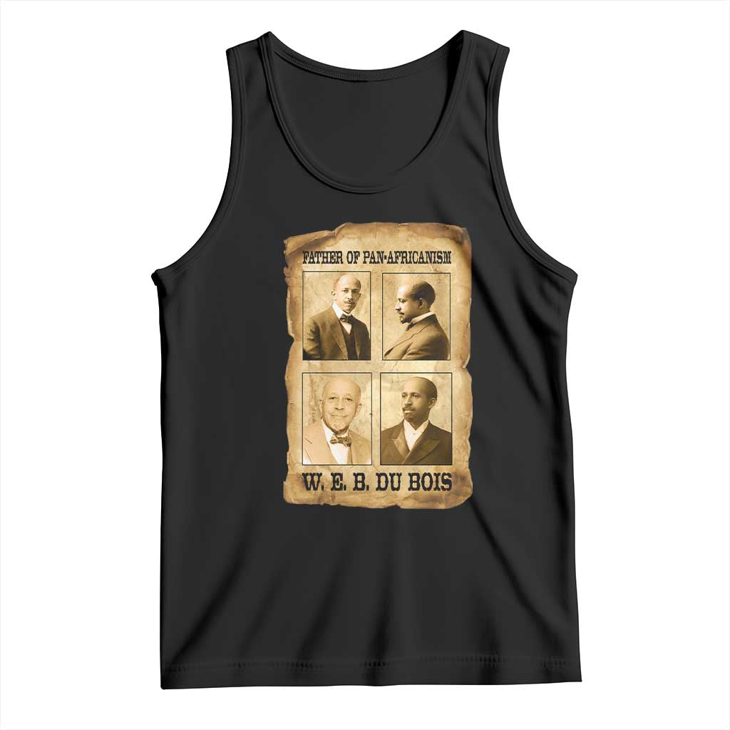 W E B Du Bois Tank Top African American History Gift TS12 Black Print Your Wear