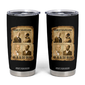 W E B Du Bois Tumbler Cup African American History Gift TS12 Black Print Your Wear