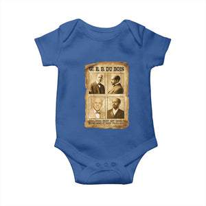 Education Must Teach Life W E B Du Bois Quote Baby Onesie TS12 Royal Blue Print Your Wear