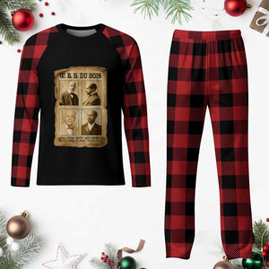 Education Must Teach Life W E B Du Bois Quote Plaid Pajama Set TS12 Buffalo Plaid Print Your Wear