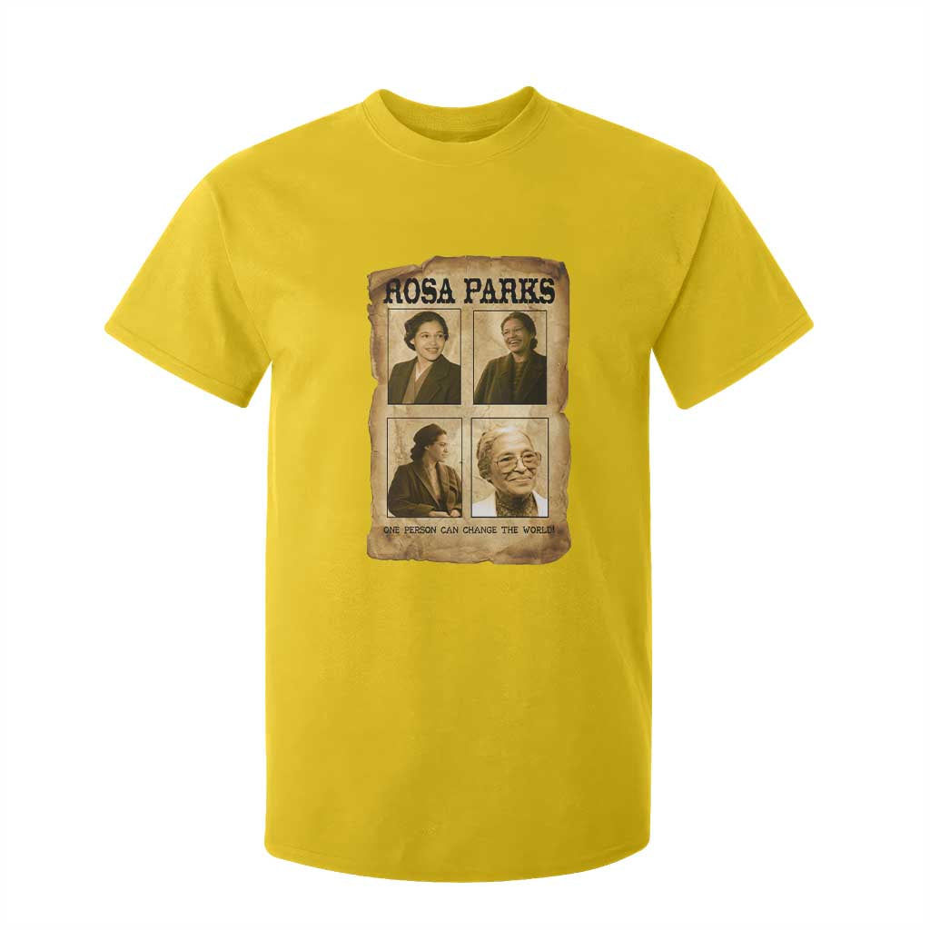 One Person Can Change The World Quote T Shirt For Kid Rosa Parks Legacy TS12 Daisy Print Your Wear