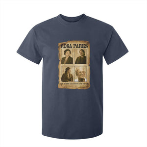 One Person Can Change The World Quote T Shirt For Kid Rosa Parks Legacy TS12 Navy Print Your Wear