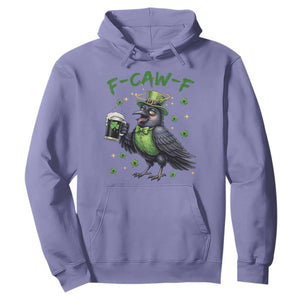 F Caw F Raven Lover Hoodie Funny St Patricks Day Gift TS12 Violet Print Your Wear