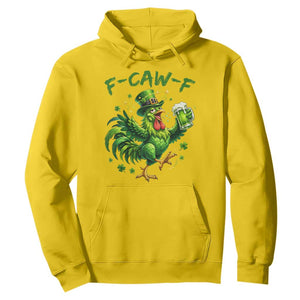 F Caw F Drunk Irish Chicken Hoodie Funny St Patricks Day Gift TS12 Daisy Print Your Wear