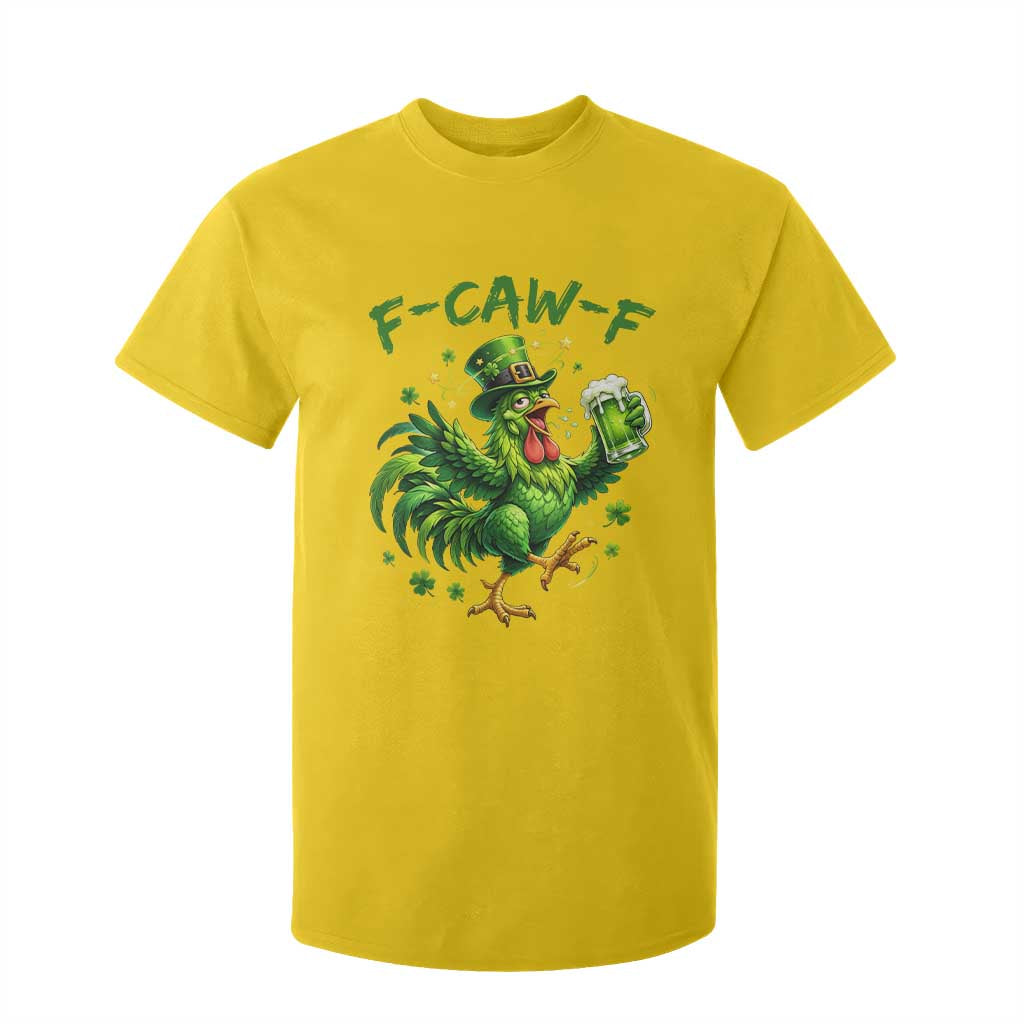 F Caw F Drunk Irish Chicken T Shirt For Kid Funny St Patricks Day Gift TS12 Daisy Print Your Wear