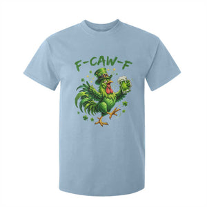F Caw F Drunk Irish Chicken T Shirt For Kid Funny St Patricks Day Gift TS12 Light Blue Print Your Wear