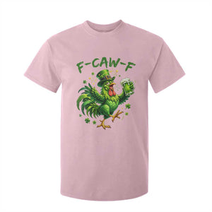 F Caw F Drunk Irish Chicken T Shirt For Kid Funny St Patricks Day Gift TS12 Light Pink Print Your Wear