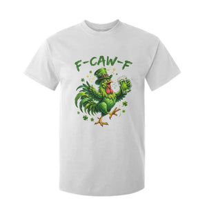 F Caw F Drunk Irish Chicken T Shirt For Kid Funny St Patricks Day Gift TS12 White Print Your Wear