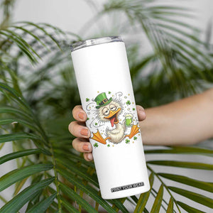 Funny Drunk Irish Duck Skinny Tumbler St Patricks Day Gift TS12 Print Your Wear