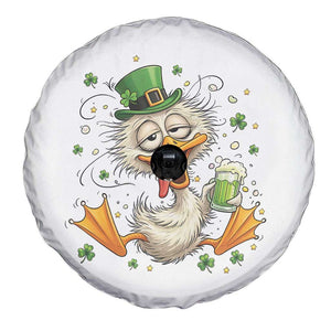 Funny Drunk Irish Duck Spare Tire Cover St Patricks Day Gift TS12 Print Your Wear