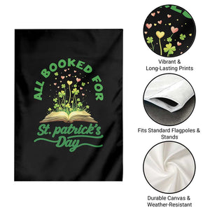 All Booked For St Patricks Day Garden Flag Irish Reader Gift TS12 Print Your Wear
