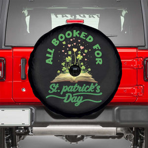 All Booked For St Patricks Day Spare Tire Cover Irish Reader Gift TS12 Black Print Your Wear