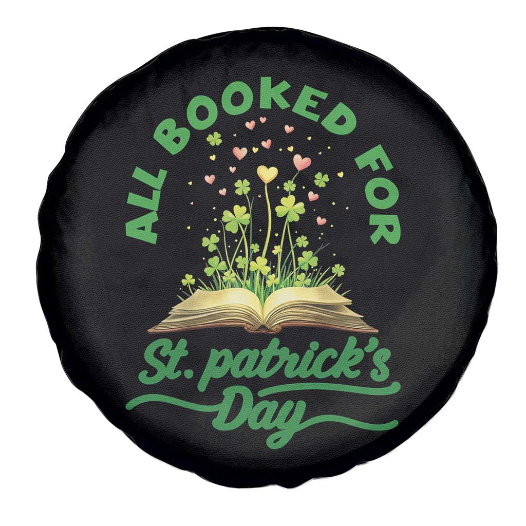 All Booked For St Patricks Day Spare Tire Cover Irish Reader Gift TS12 Print Your Wear