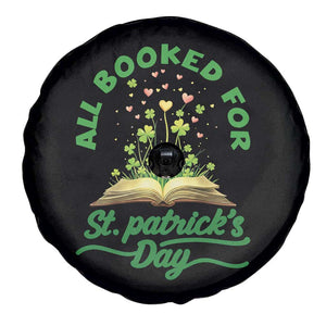 All Booked For St Patricks Day Spare Tire Cover Irish Reader Gift TS12 Print Your Wear