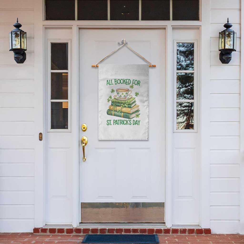 All Booked For St Patricks Day Garden Flag Gift For Book Lovers TS12 Print Your Wear