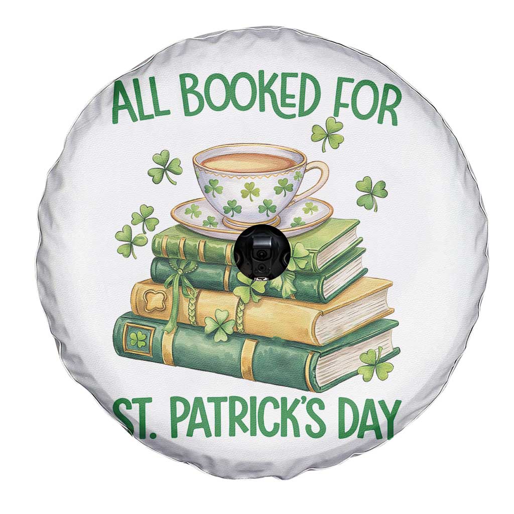 All Booked For St Patricks Day Spare Tire Cover Gift For Book Lovers TS12 Print Your Wear