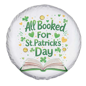 All Booked For St Patricks Day Spare Tire Cover Irish Bookworm Gift TS12 Print Your Wear