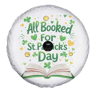All Booked For St Patricks Day Spare Tire Cover Irish Bookworm Gift TS12 Print Your Wear