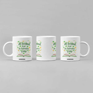 All Booked For St Patricks Day Coffee Mug Irish Bookworm Gift TS12 Print Your Wear