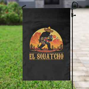 Funny El Squatcho Cinco De Mayo Fiesta Gift Garden Flag TS12 Print Your Wear