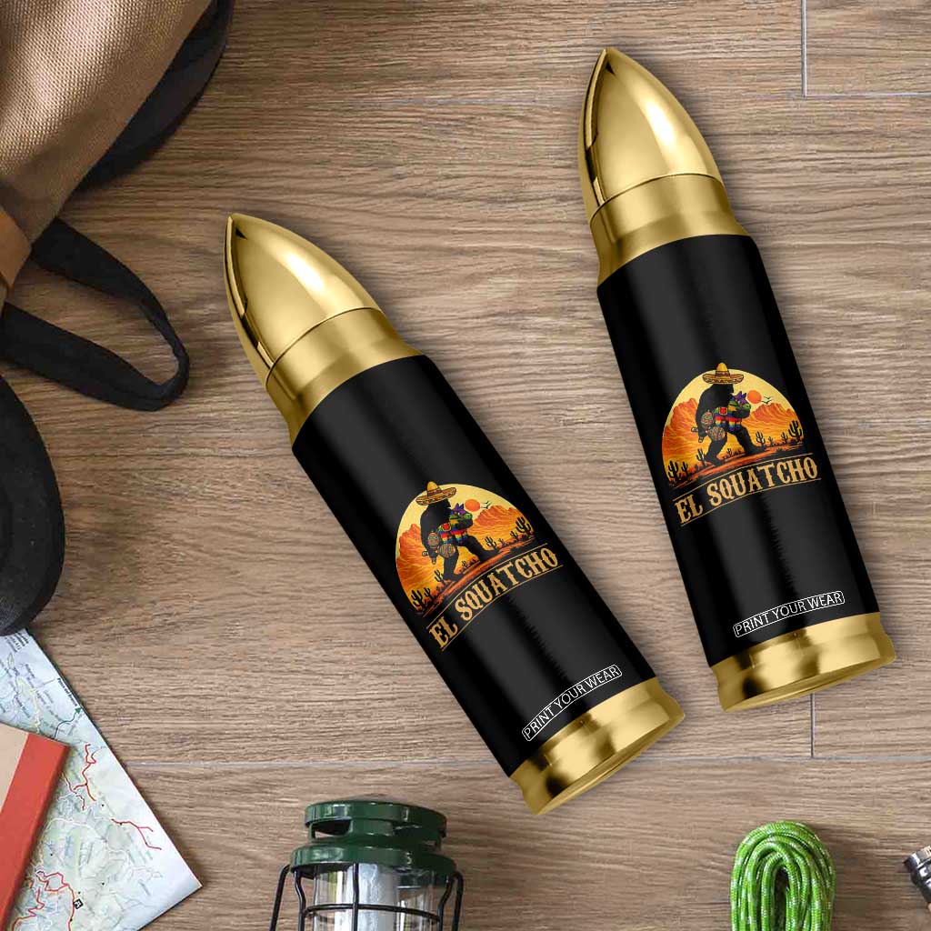 Funny El Squatcho Cinco De Mayo Fiesta Gift Bullet Tumbler TS12 Print Your Wear