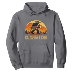 Funny El Squatcho Cinco De Mayo Fiesta Gift Hoodie TS12 Charcoal Print Your Wear