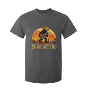 Funny El Squatcho Cinco De Mayo Fiesta Gift T Shirt For Kid TS12 Dark Heather Print Your Wear