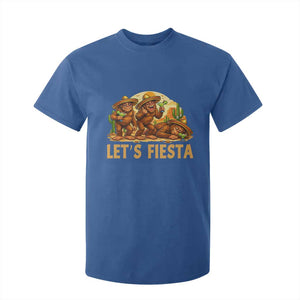 Funny Drunk Bigfoot Cinco De Mayo T Shirt For Kid Lets Fiesta Party Gift TS12 Royal Blue Print Your Wear
