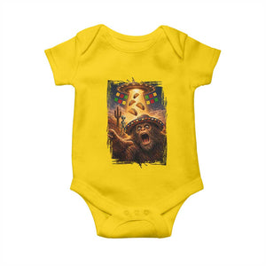 Funny Bigfoot Alien Selfie Baby Onesie Cinco De Mayo Party Gift TS12 Daisy Print Your Wear